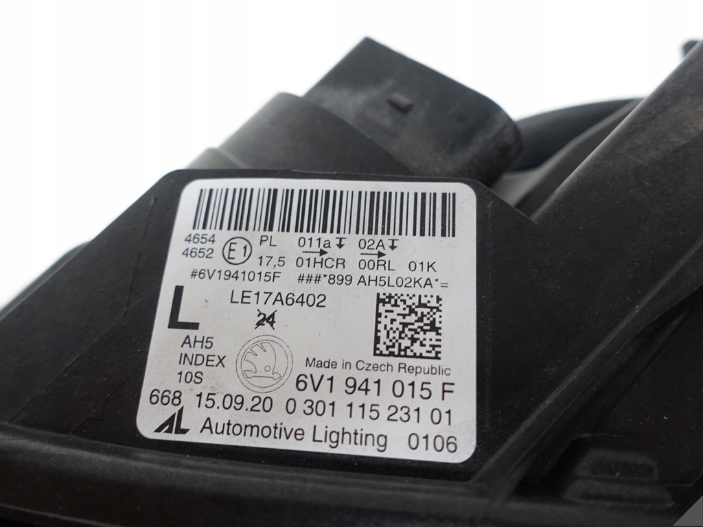 фото №11, Skoda fabia 6v1 lift 18- full led ліва europa kpl