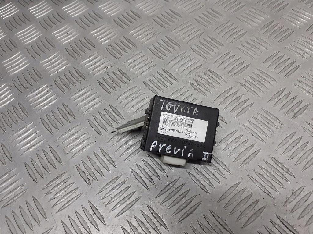 фото №1, Модуль иммобилайзер toyota previa ii 2.0 d4d