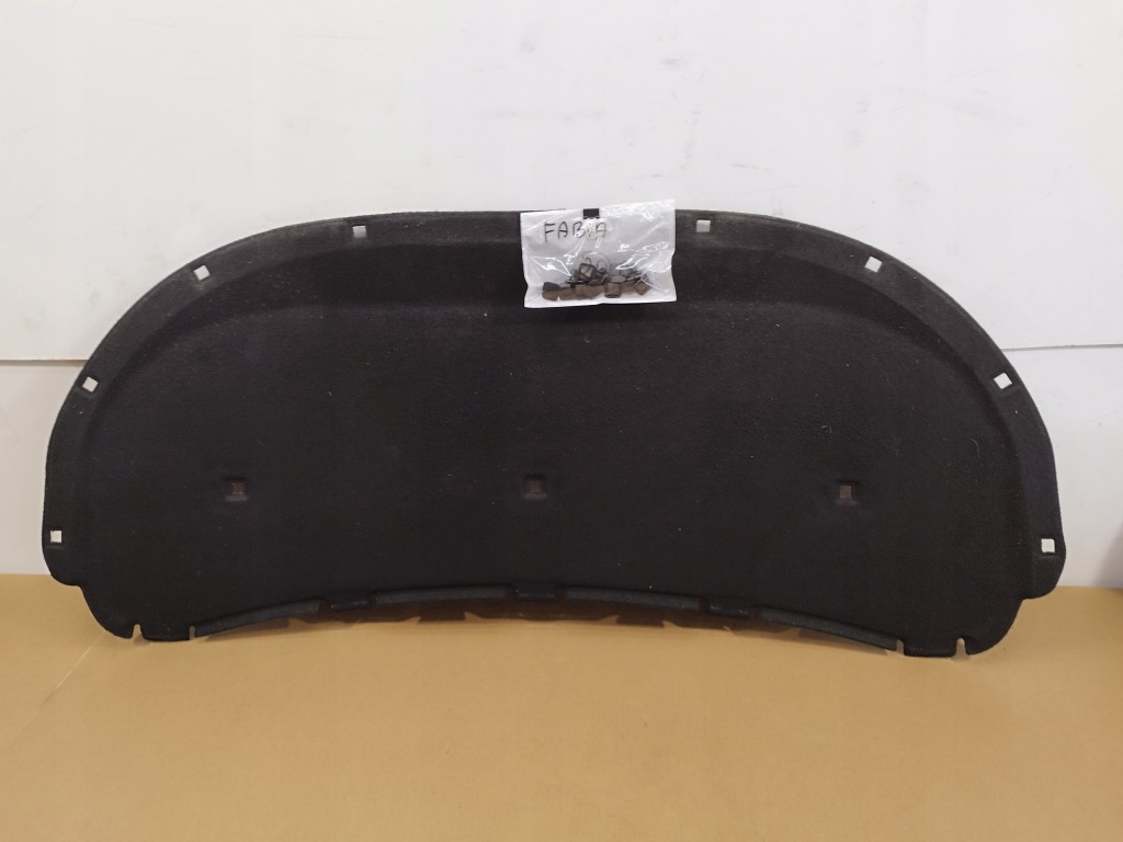 фото №1, Шумоизоляция капот + клипсы skoda fabia ii 2007-2014 оригинальные