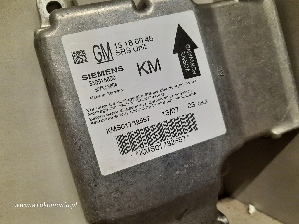 фото №7, Opel vectra 1.9 cdti модуль подушка безопасности z19dt