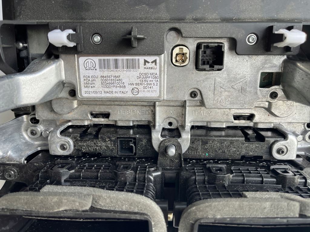 фото №6, Jeep compass ii lift радіо панель navi монітор 21r