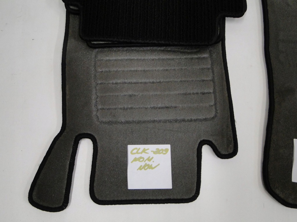 фото №11, Mercedes коврики велюровые обшивка комплект clk 209 c209 coupe w209