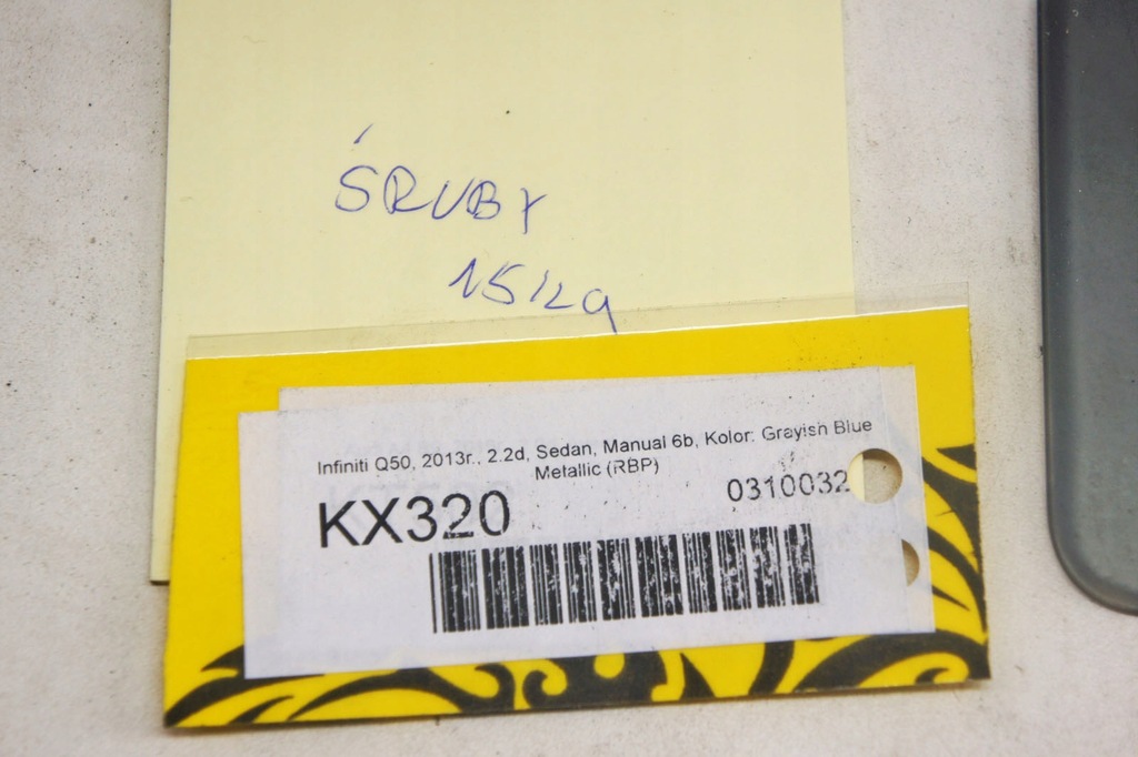 фото №6, Kx320 infiniti q50 болты гайки прокладки 15kg