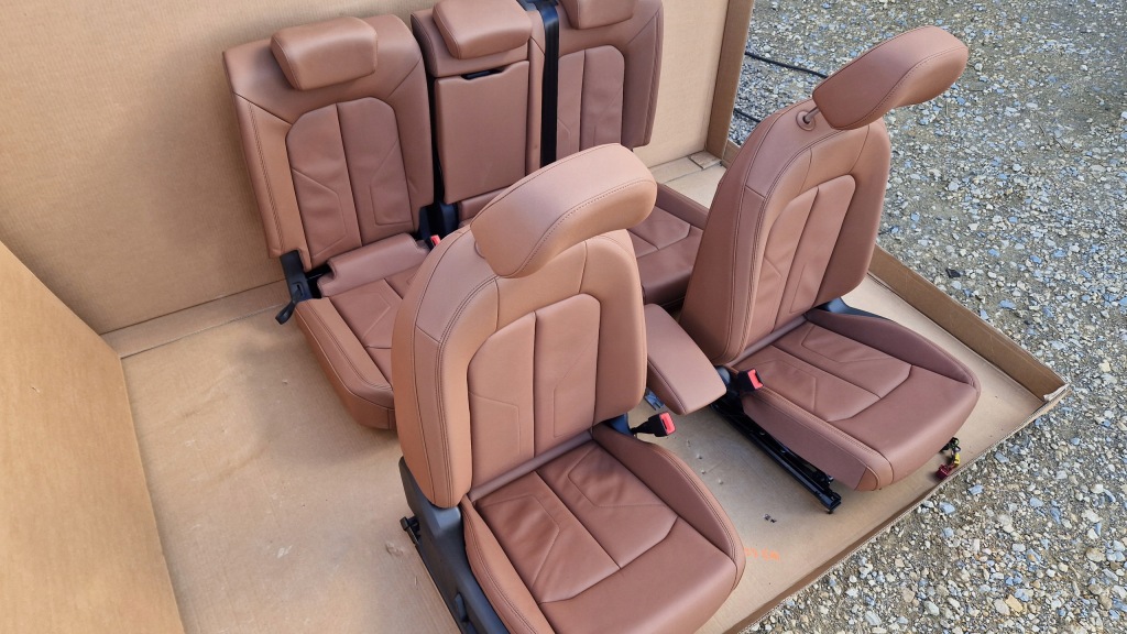 фото №11, Сидіння заднє сидіння підлокітник audi q3 lift 83a шкіра nowe оригінал kpl