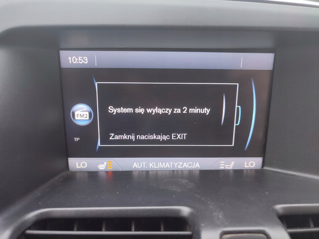 фото №1, Дисплей экран навигации радио volvo xc60 i s60 ii v60 31357018