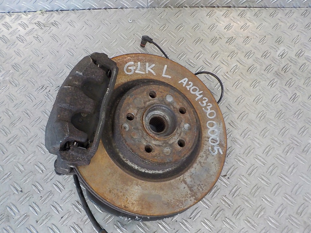 фото №1, Mercedes glk ступиця поворотний кулак перед ліва