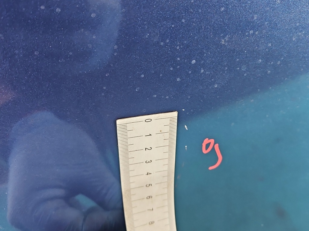 фото №11, Капот передняя dacia sandero ii 12-20 granatowy terpk