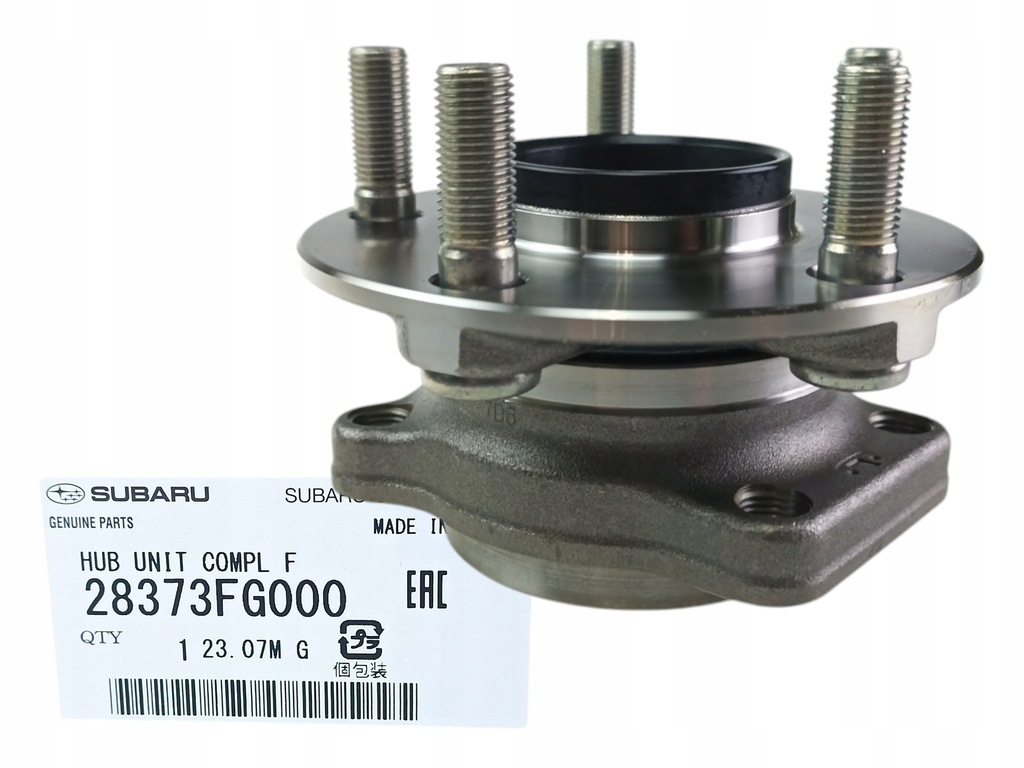 фото №1, Subaru forester impreza xv ступиця підшипник колеса перед 28373fg000 оригінал
