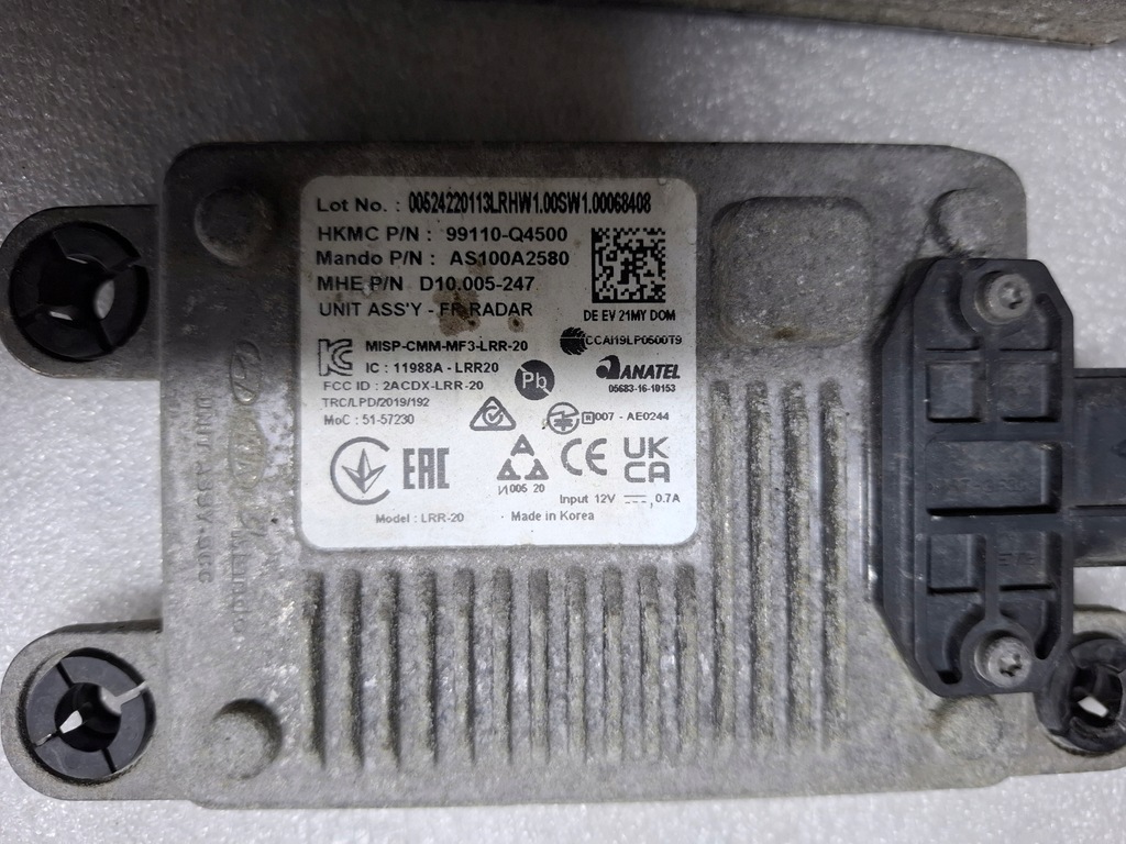 фото №4, Kia niro lift радар датчик distronic 99110-q4500