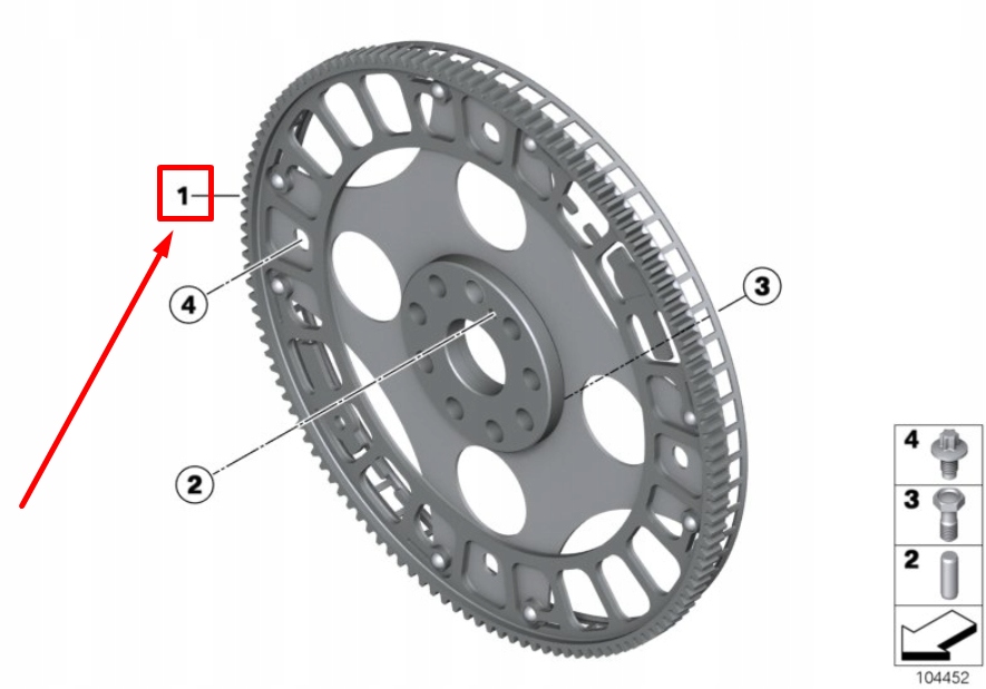 фото №12, Bmw 5 touring e61 автоматична маховик 11227501478 7501478