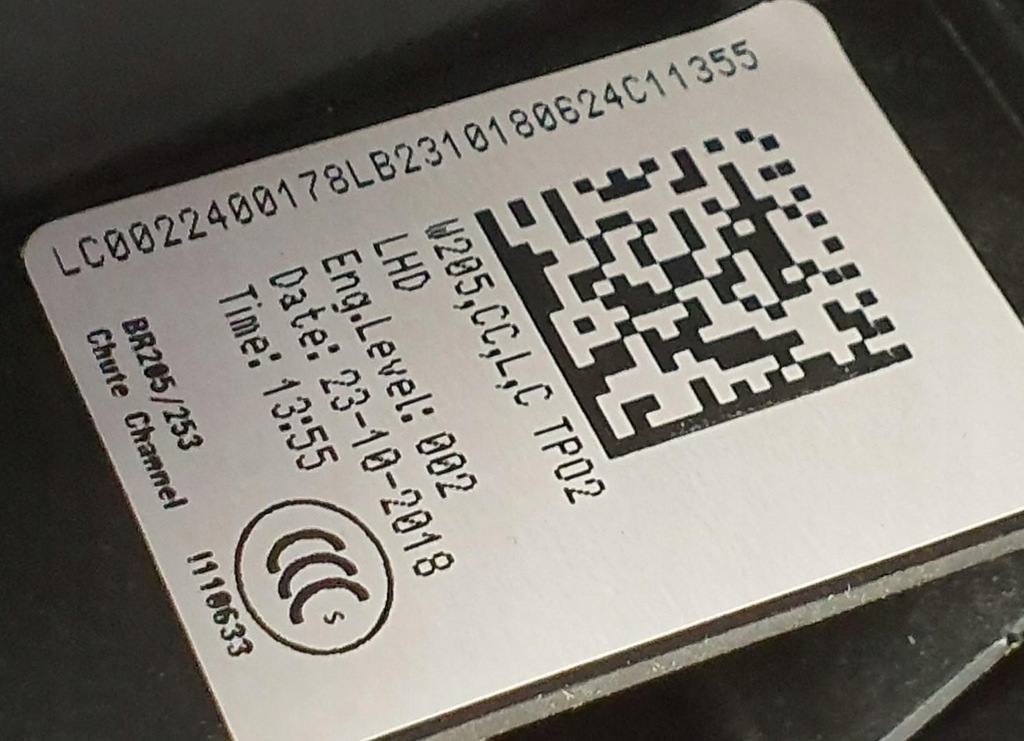 фото №13, Панель приладів приладова консоль mercedes w205 europa