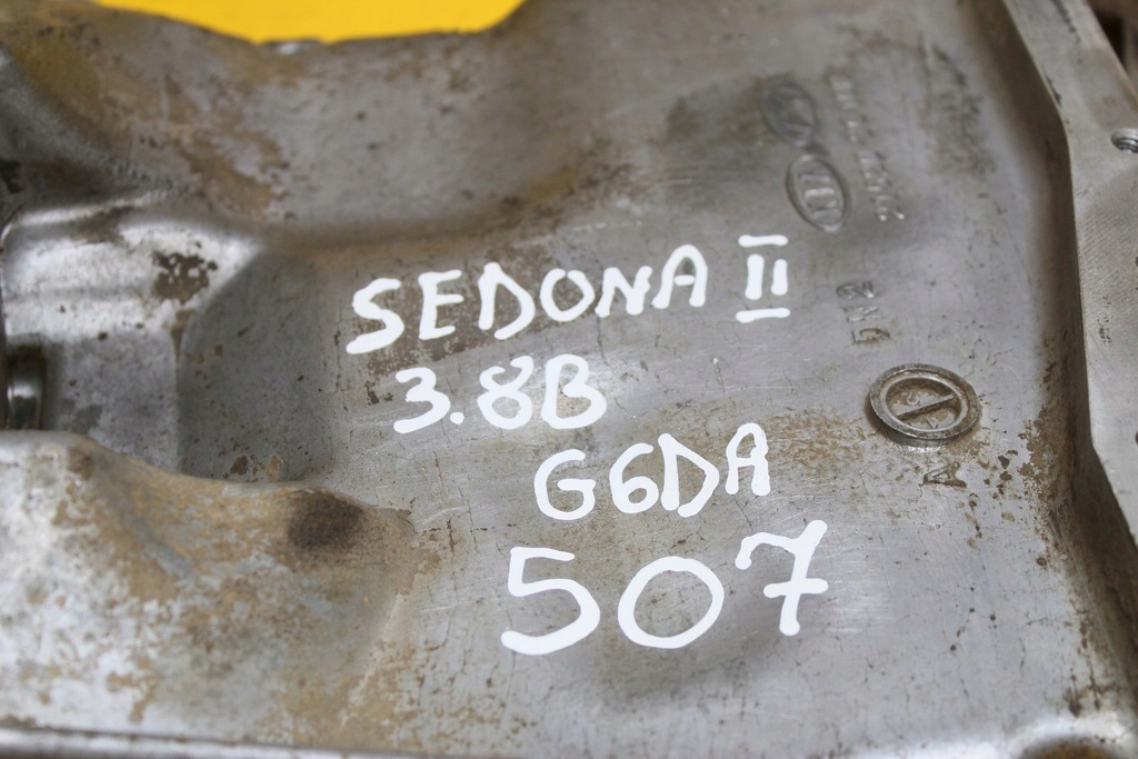 фото №11, Основание картера kia sedona ii 21520-3c100 3.8b g6da