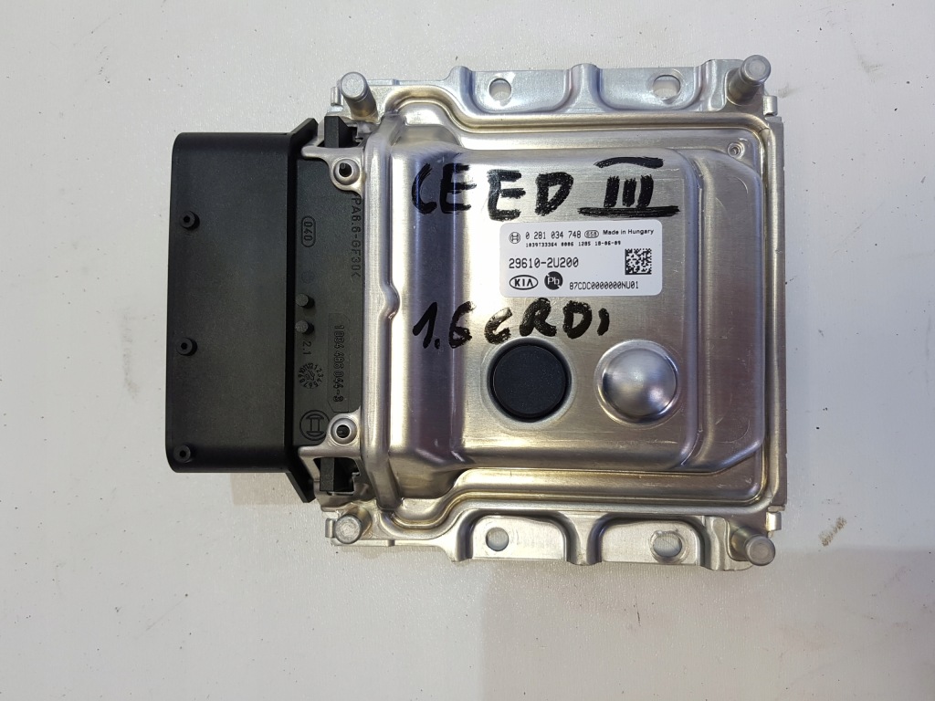фото №1, Ceed iii 1.6 crdi бортовой компьютер блок управления ecu двигателя