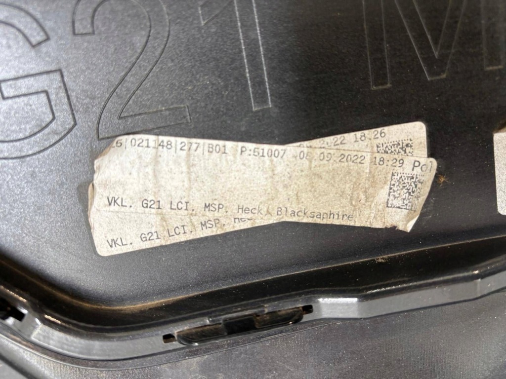 фото №13, Bmw 3 g21 m-pakiet lift бампер задняя задний 8085482