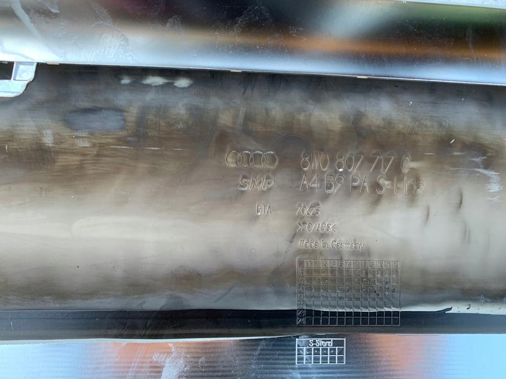 фото №14, Audi a5 s5 a4 s4 8w b9 s-line lift 19- спойлер