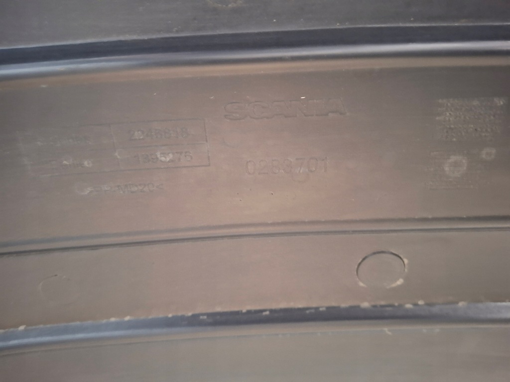 фото №12, Scania r s крыло подкрылок задняя брызговик кронштейны комплект оригинал