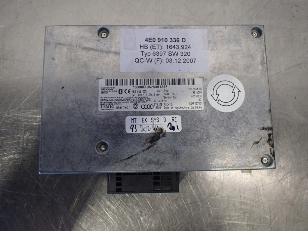 фото №2, Модуль bletooth toyota corolla e12 2.0