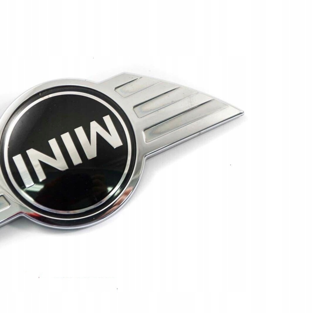 Mini r60 r61 logo надпис емблема хром перед 9811725 Київ