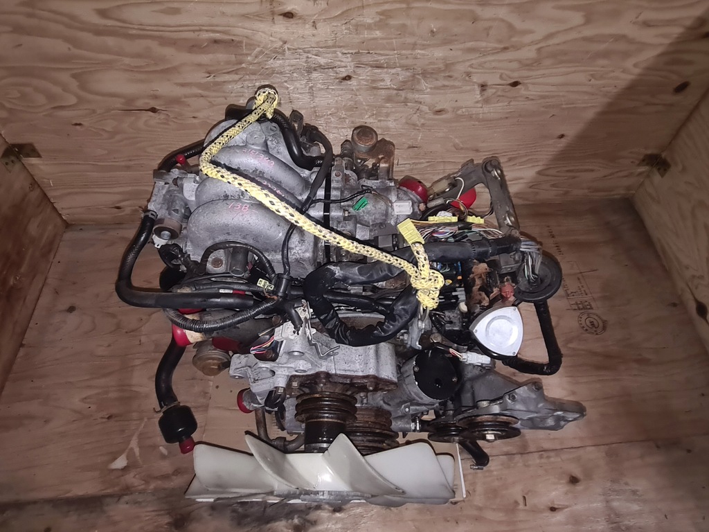 фото №8, Двигатель mazda rx7 rx-7 13b wankla kompletny повреждённый