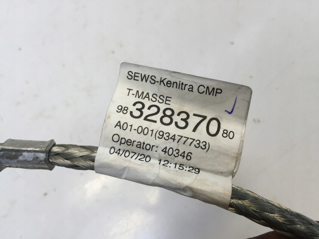 фото №3, Peugeot 2008 ii шланг массовый масса 9832837080