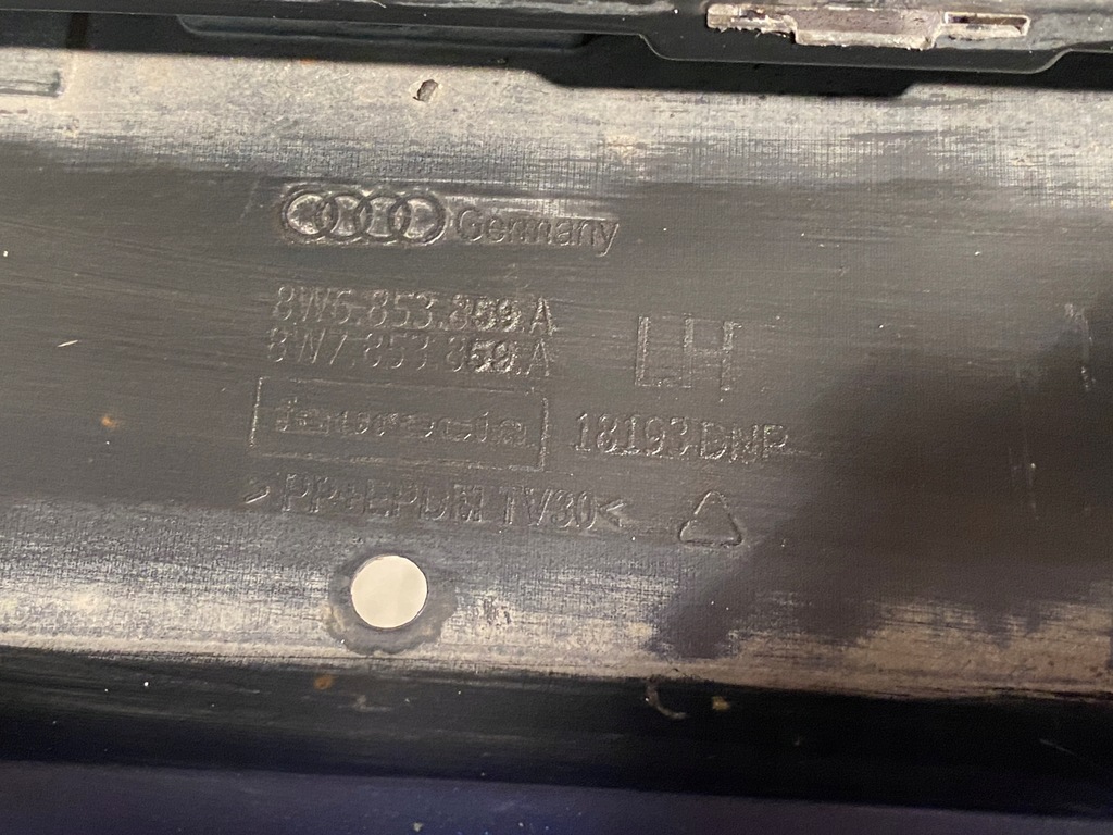 фото №12, Audi a5 8w6 s-line молдинг поріг ліва 8w6853859a