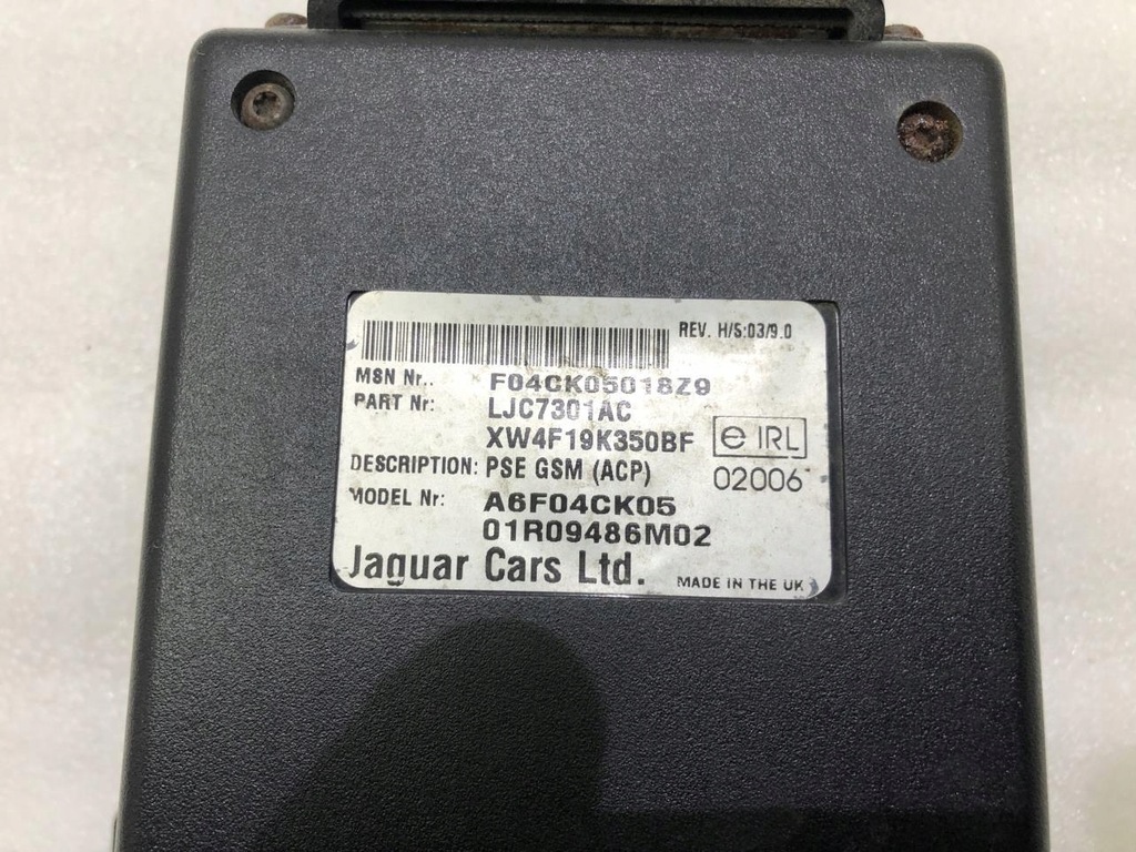 фото №6, Модуль блок керування xw4f19k350bf jaguar s-type