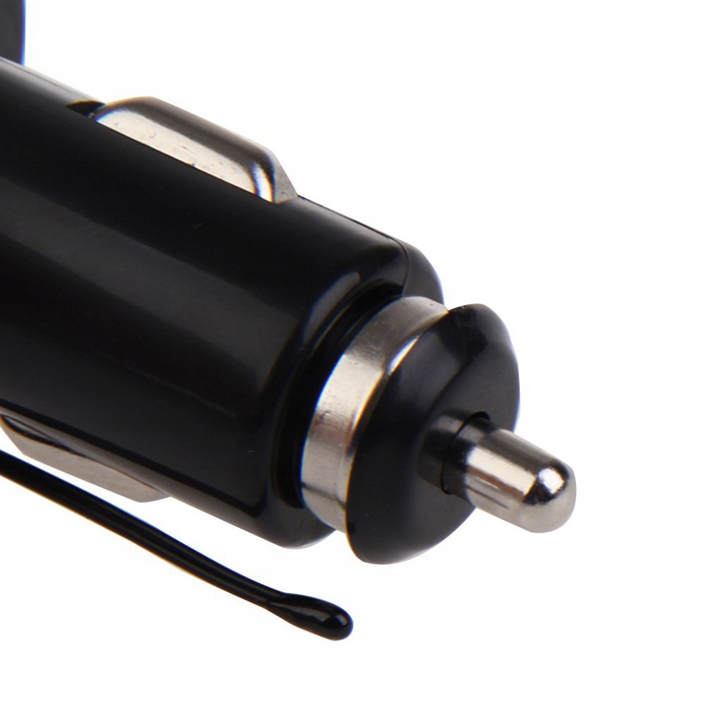 фото №12, Штекер прикурювача автомобільний 2 w 1 12–24 v woltometr індикатор temperatu