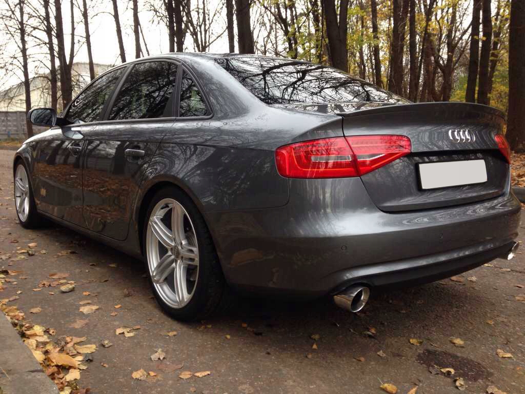 фото №9, Audi a4 b8 12-15 lift sedan спойлер спойлер