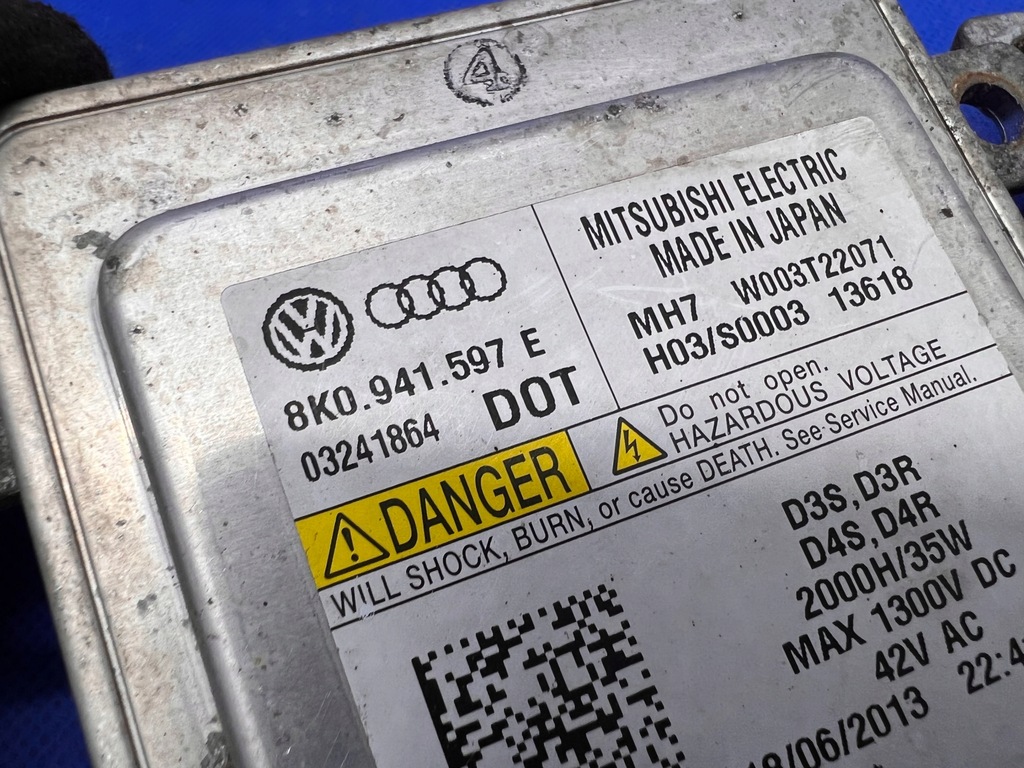 фото №5, Audi a4 b8 a5 8t a6 c7 перетворювач ксенон 8k0941597e