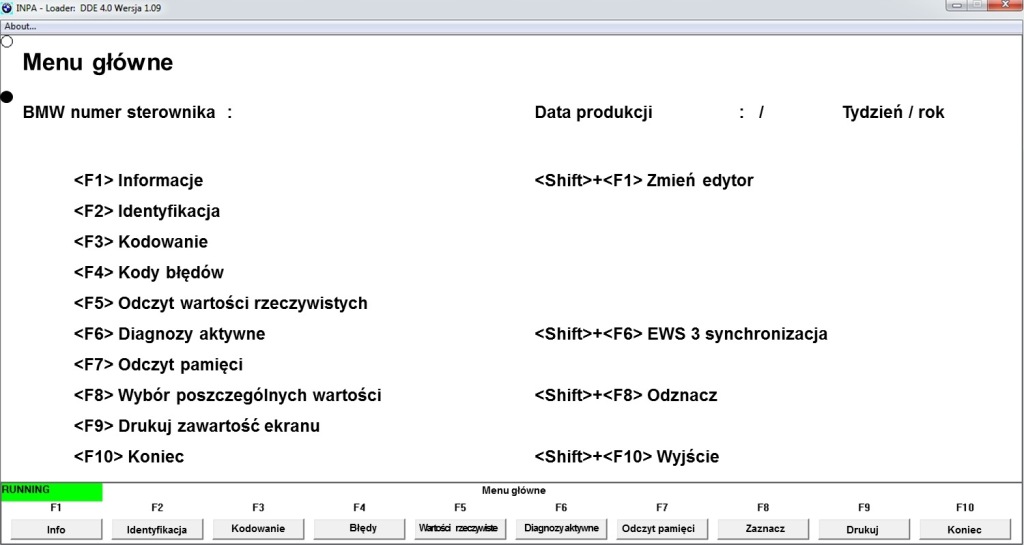 Купити Skaner błędów i usterek bmw діагностика układów|auta:1996-2006 inpa+ v2.06