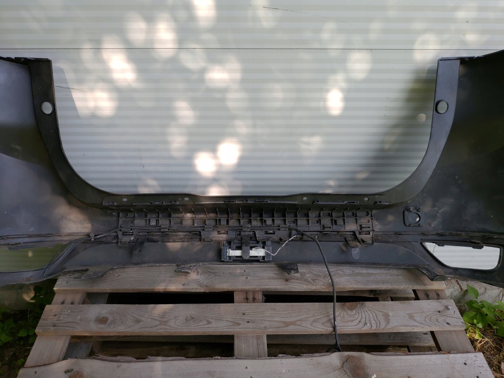 фото №15, Бампер задняя задний renault grand scenic 3 iii lata 2008-2012 цвет teb66