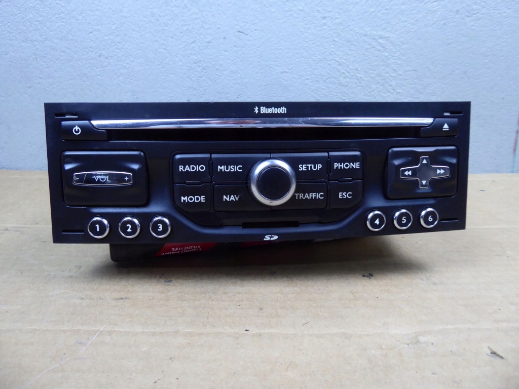 фото №1, Радио citroen ds3 c4 picasso 96661986xt