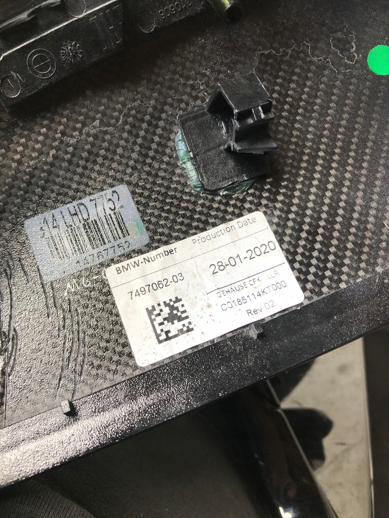 фото №14, Bmw 8 g14 g15 зеркало правое карбон 9 pin 9 кабели