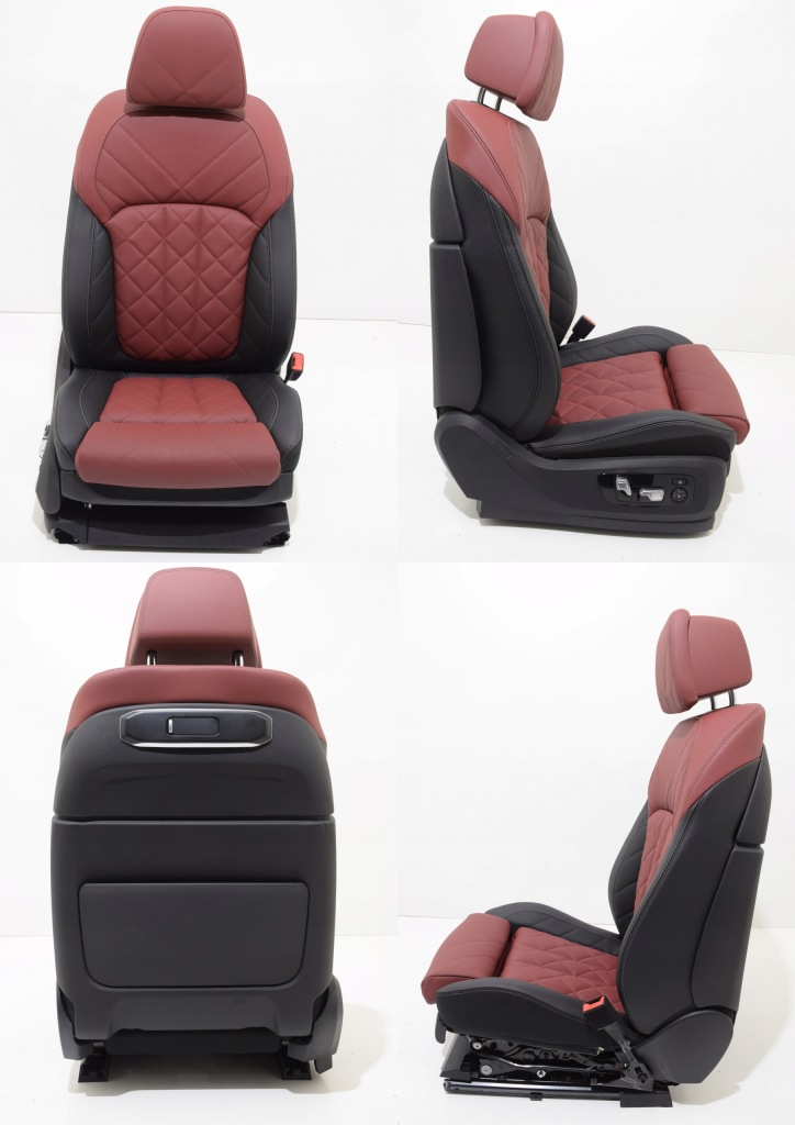 фото №9, Bmw x6 g06 lci сидіння комфорт заднє сидіння оббивка sensafin підігрів вентиляція