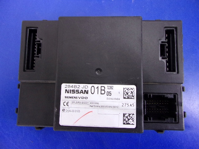 фото №1, Nissan x-trail t31 модуль комфорту 284b2jd01b