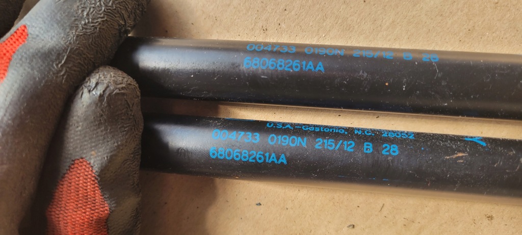 фото №7, Jeep wrangler jk привод стекло амортизатор 2x 68068261aa