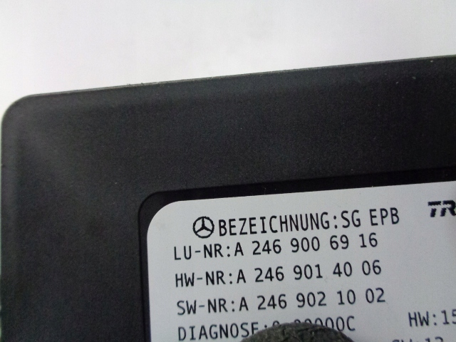 фото №3, Модуль блок керування mercedes b-klasa w246 lift 2016 rok