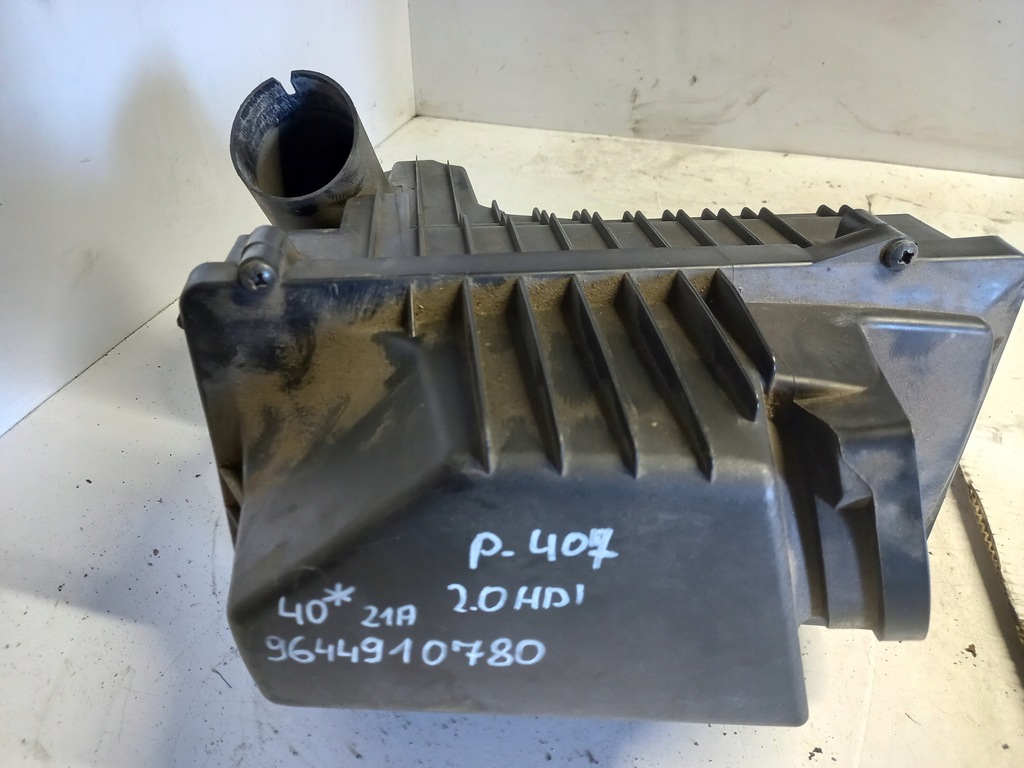 фото №1, Корпус фильтра воздуха peugeot 407 2.0 hdi