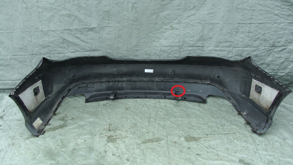 Mercedes cla w117 бампер задний  задний спойлер a1178850325 Оригинал