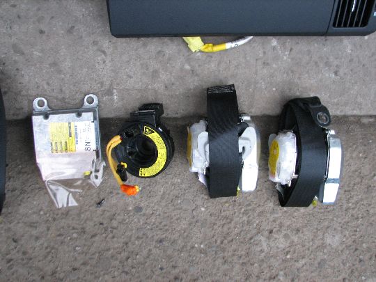 фото №3, Приборная панель консоль подушки безопасности toyota corolla verso 08 rok