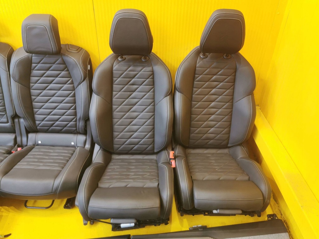 фото №15, Peugeot 5008 iii сиденье сиденья заднее сиденье обшивки туннель комплект 23r.- #