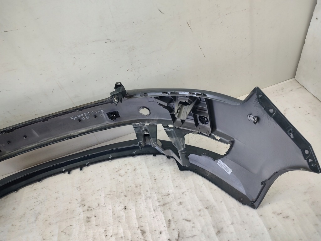 фото №10, Бампер перед skoda rapid 2012-2017 pod 4pdc i омыватель 5ja807221 f g h j