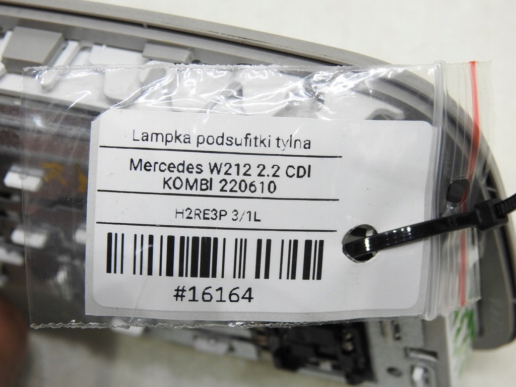 фото №5, Лампа освещение потолочный задняя w212 kombi