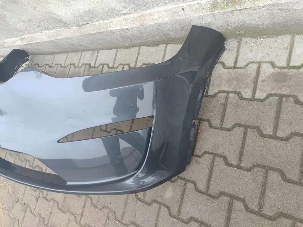 фото №8, Tesla model x plaid бампер перед передній 4006