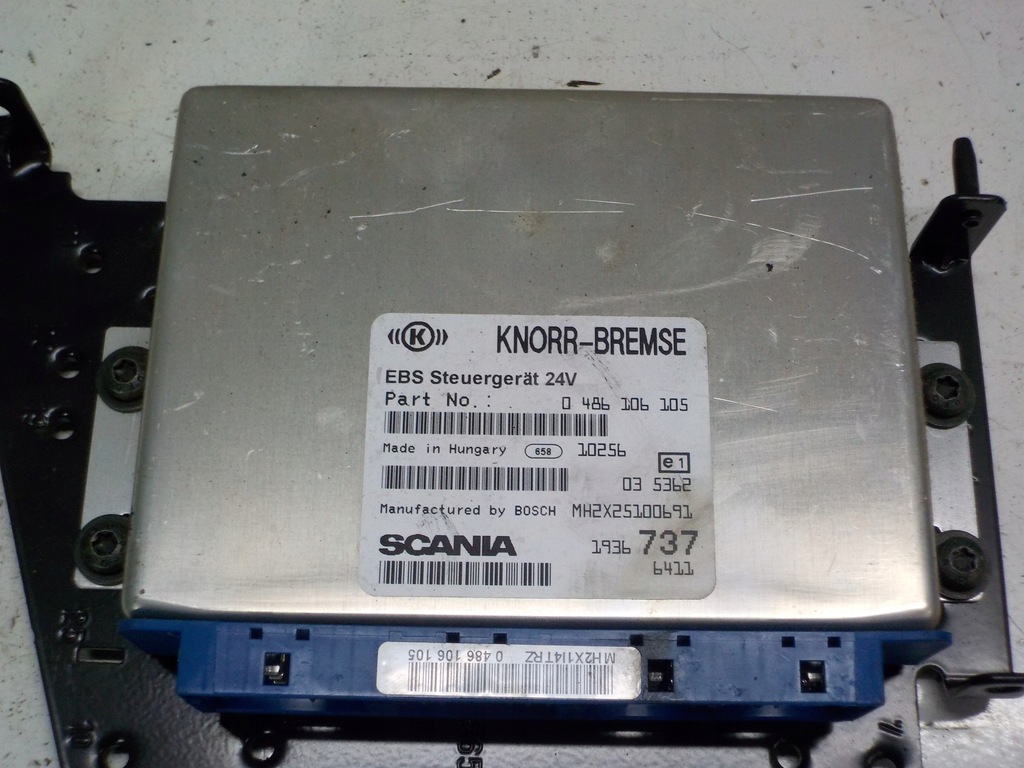 фото №1, Scania r блок управления ebs 0486106105