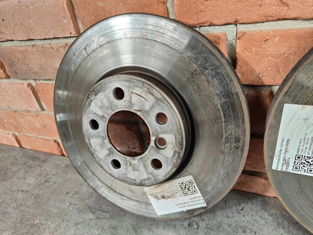 фото №8, Bmw 2 u06 x1 u11 гальмівні диски гальмівні перед передні 307x24 6891079