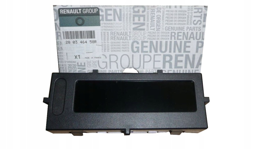 фото №1, Экран радио renault master laguna iii 280346458r