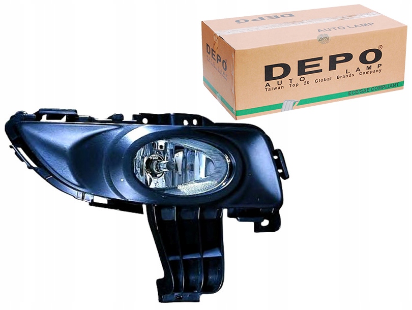 фото №1, Depo лампа протитуманна перед p h11 mazda 3 bk