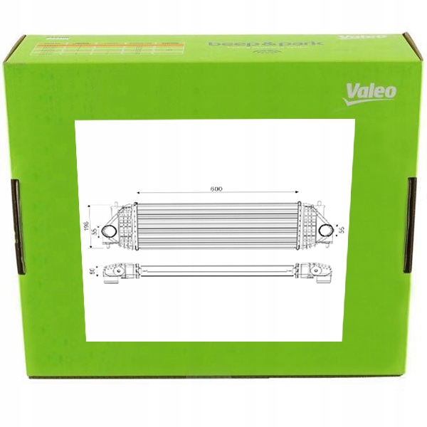 фото №1, Интеркулер valeo do suzuki grand vitara ii 1.9