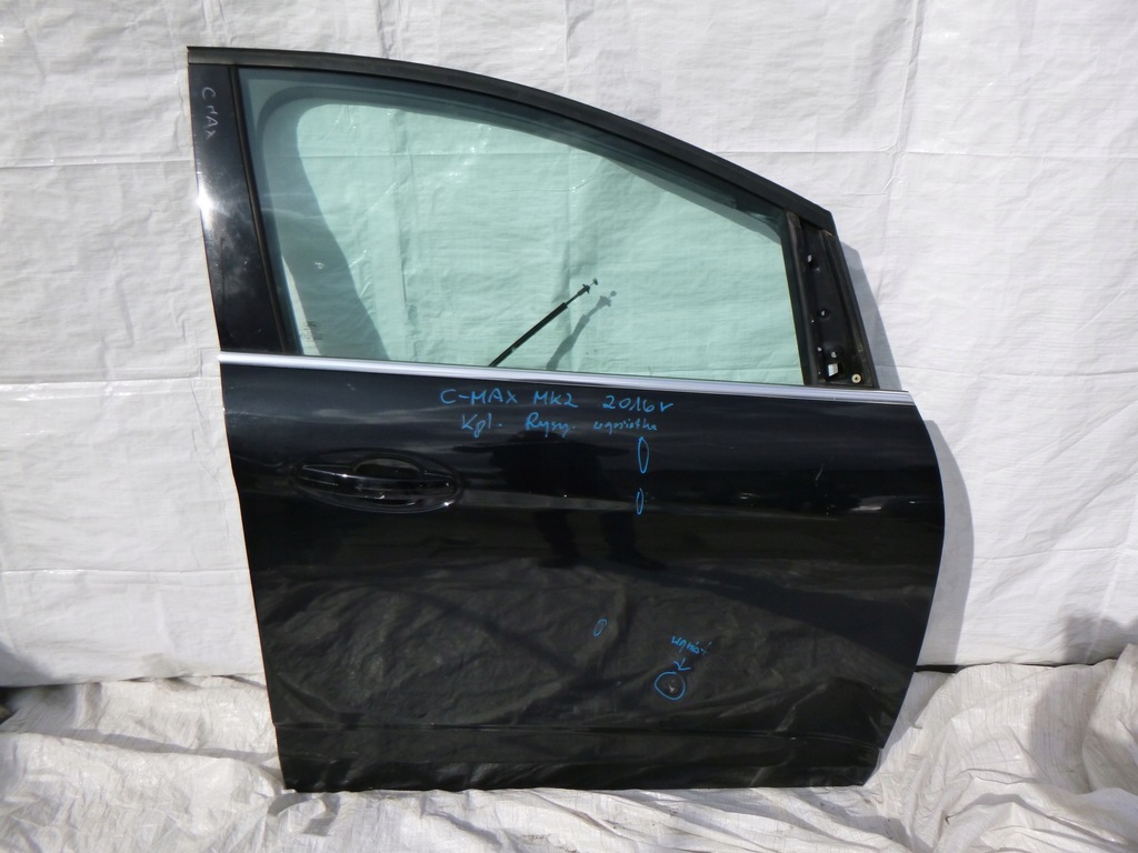 фото №1, Ford c-max mk2 mk2 lift двері правий перед